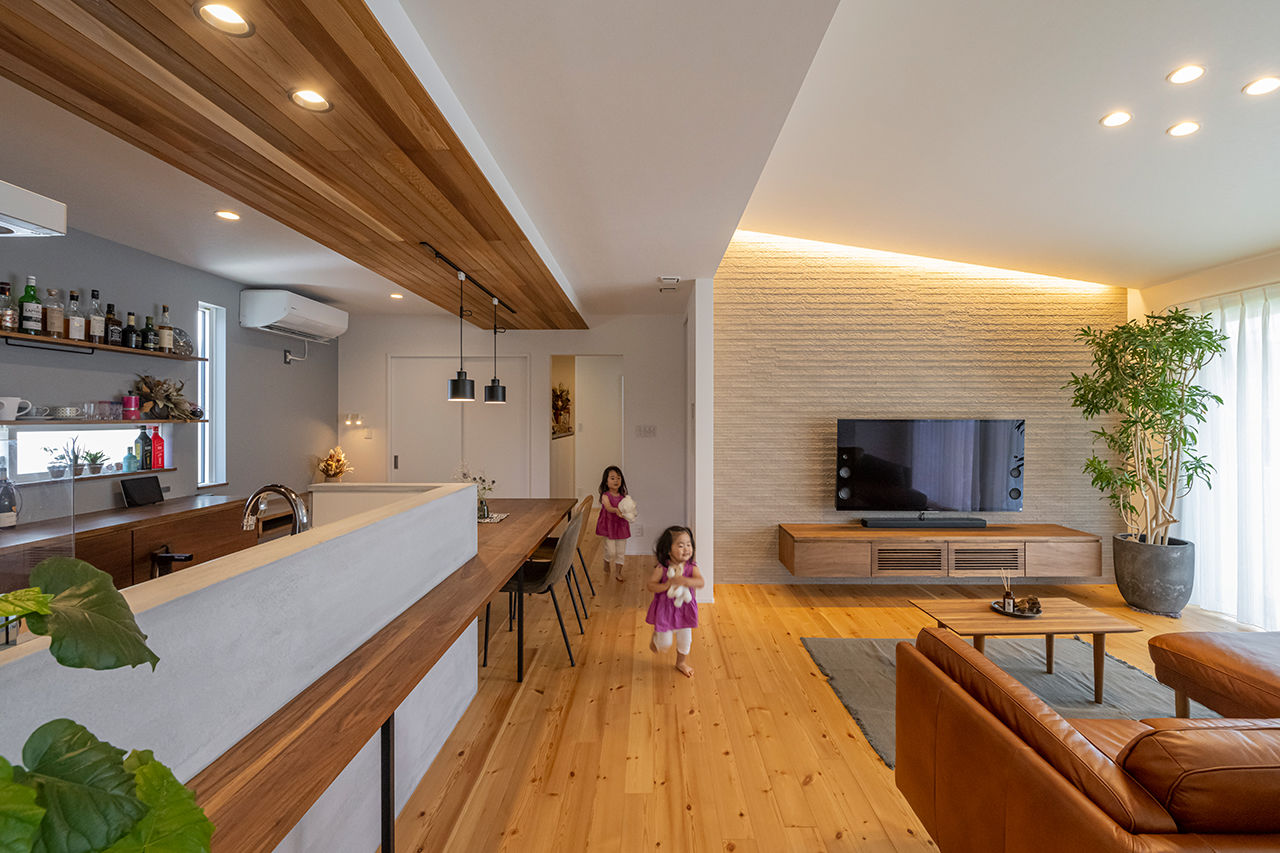 コラボハウス一級建築士事務所 【2000万円台／約34坪／間取り図有】秀逸な家事動線／アジアンリゾートな平屋の建築実例画像3