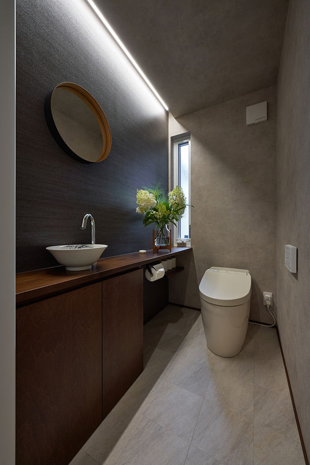 コラボハウス一級建築士事務所 【3000万円台／約31坪／間取り図有】 2つの中庭がある洗練された高級和モダンな平屋の建築実例画像7