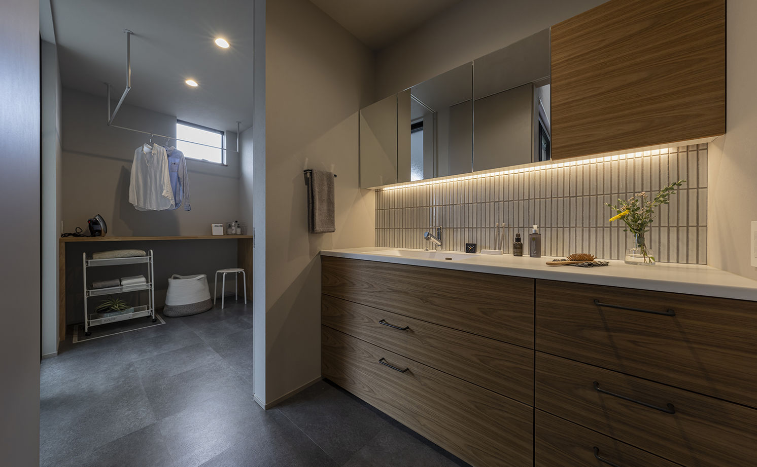 コラボハウス一級建築士事務所 4000万円台｜堺市｜間取り図｜外に閉じ、内に開く。プライバシーが守られた中庭のある家の建築実例画像12