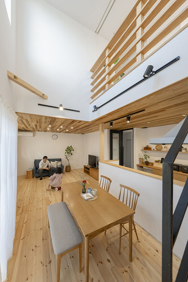 コラボハウス一級建築士事務所 2000万円台｜堺市｜耐震等級3｜間取り図｜敷地20坪台で叶えた、大人ナチュラルな木の家の建築実例画像5