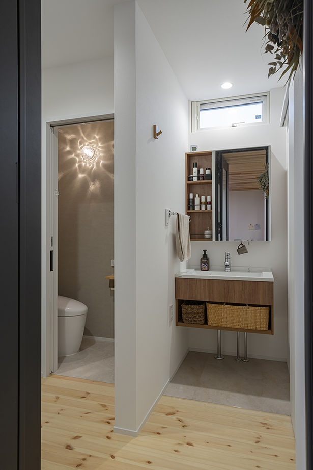 コラボハウス一級建築士事務所 2000万円台｜堺市｜耐震等級3｜間取り図｜敷地20坪台で叶えた、大人ナチュラルな木の家の建築実例画像10