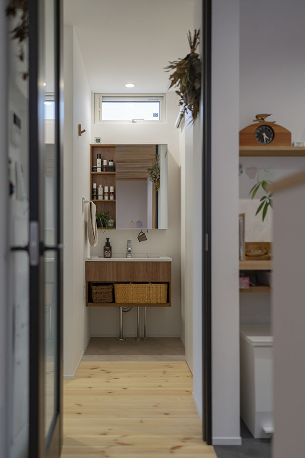 コラボハウス一級建築士事務所 2000万円台｜堺市｜耐震等級3｜間取り図｜敷地20坪台で叶えた、大人ナチュラルな木の家の建築実例画像11