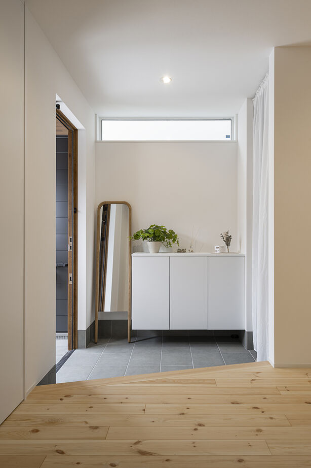 コラボハウス一級建築士事務所 3000万円台｜富田林市｜建て替え｜間取り図｜空が近い。柔らかな自然光に包まれる2階リビングの家の建築実例画像9