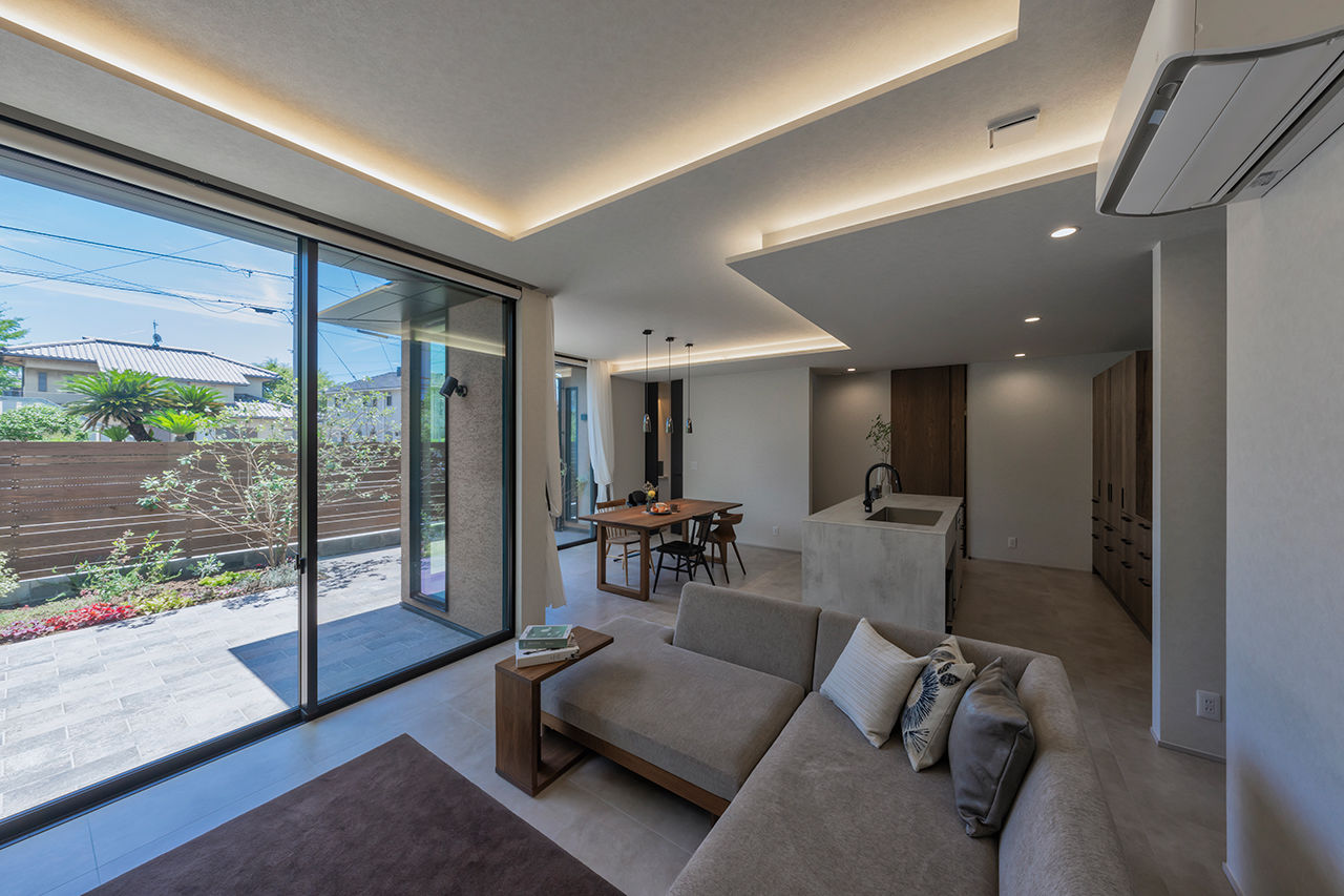 コラボハウス一級建築士事務所 【3000万円台／約39坪／間取り図有】洗練されたホテルライクな家／24.5畳の広々LDK！の建築実例画像5