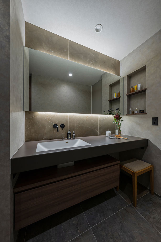 コラボハウス一級建築士事務所 【3000万円台／約39坪／間取り図有】洗練されたホテルライクな家／24.5畳の広々LDK！の建築実例画像8