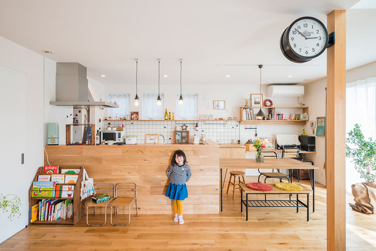 コラボハウス一級建築士事務所 【2000万円台／約34坪／間取り図有】薪ストーブと土間がある和風の家の建築実例画像3