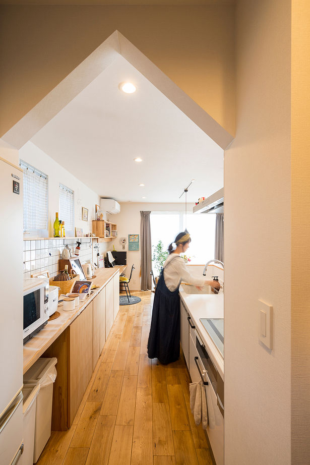 コラボハウス一級建築士事務所 【2000万円台／約34坪／間取り図有】薪ストーブと土間がある和風の家の建築実例画像4