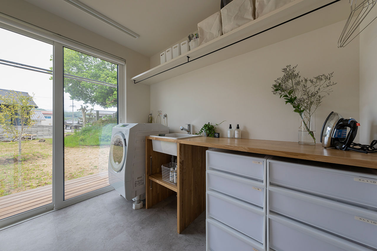 コラボハウス一級建築士事務所 【3000万円台／39坪／間取り図有】薪ストーブがある焼杉の平屋／土間リビングの建築実例画像6