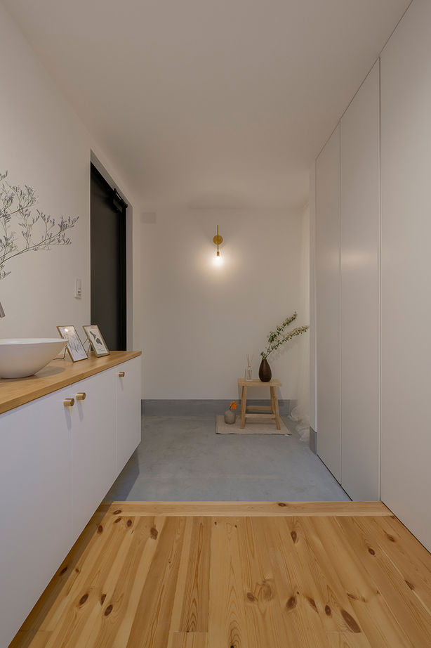 コラボハウス一級建築士事務所 【3000万円台／39坪／間取り図有】薪ストーブがある焼杉の平屋／土間リビングの建築実例画像9