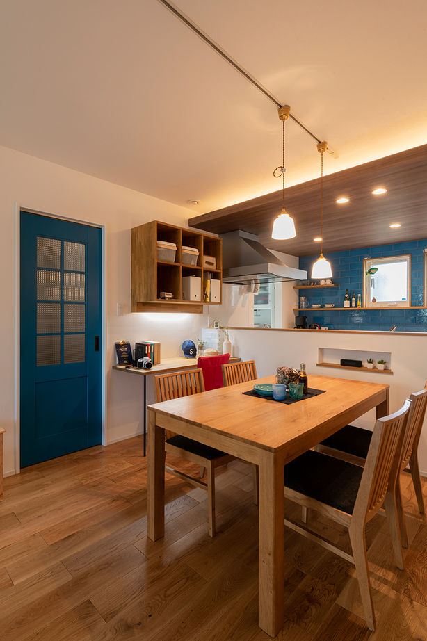 コラボハウス一級建築士事務所 【2000万円台／約35坪／間取り図有】オーシャンブルーが映える家の建築実例画像5