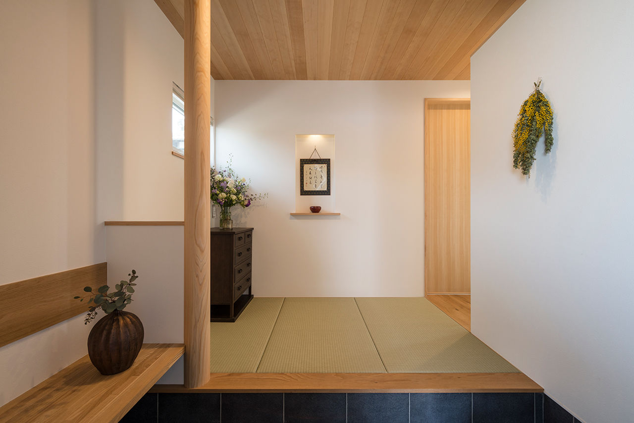 コラボハウス一級建築士事務所 【3000万円台／49坪／間取り図有】春を待つ家／鉄骨階段／ピアノの練習室の建築実例画像5