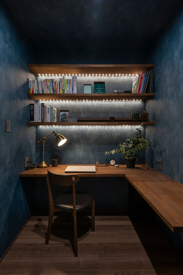 コラボハウス一級建築士事務所 【3000万円台／37坪／間取り図有】木製モールディングで彩った壁にインテリアが映える家の建築実例画像8