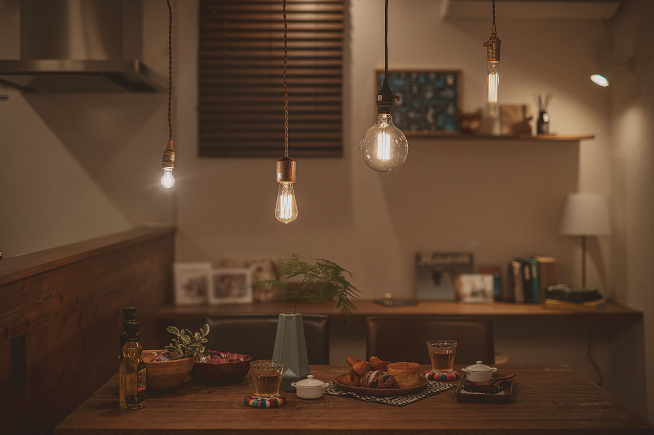 コラボハウス一級建築士事務所 【約29坪／明るいリビング】約29坪でも広くて快適！三角が連続する家／便利な家事動線／収納広々の建築実例画像9