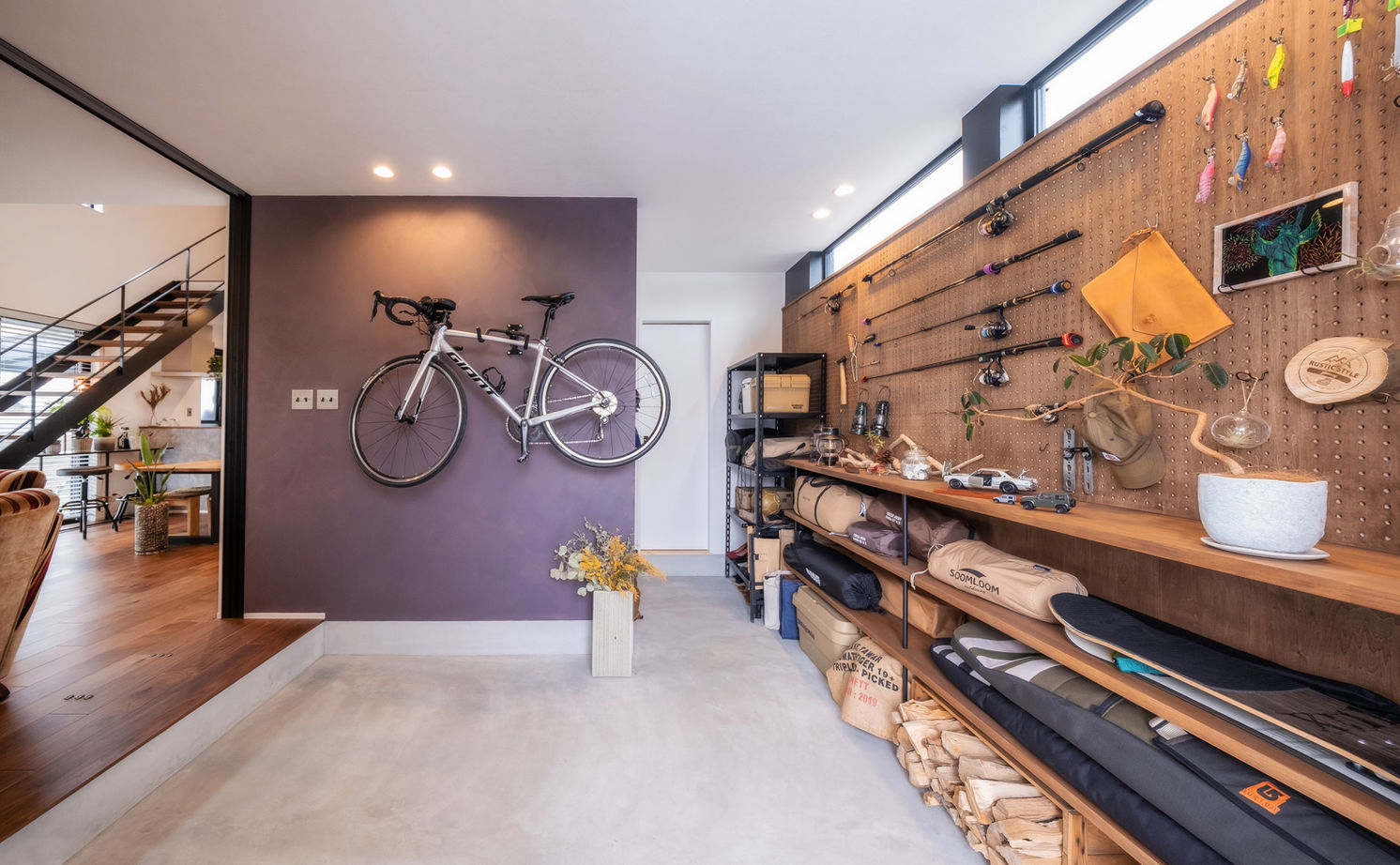 コラボハウス一級建築士事務所 2000万円台｜間取り図｜平屋風｜ワクワクが詰まった宝箱。コンテナハウスみたいな無骨でカッコイイ家の建築実例画像3