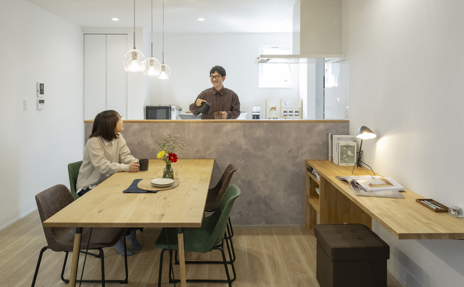 コラボハウス一級建築士事務所 2000万円台｜藤井寺市｜土地探し｜間取り図｜カーテンなしで開放的に暮らせる、中庭のある家の建築実例画像4