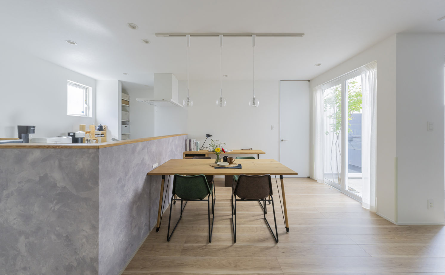 コラボハウス一級建築士事務所 2000万円台｜藤井寺市｜土地探し｜間取り図｜カーテンなしで開放的に暮らせる、中庭のある家の建築実例画像6