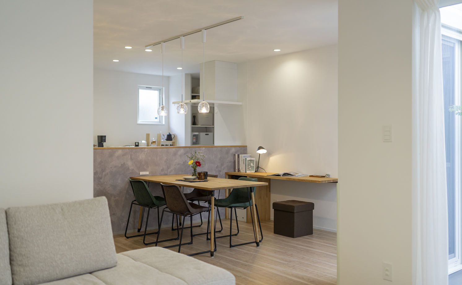 コラボハウス一級建築士事務所 2000万円台｜藤井寺市｜土地探し｜間取り図｜カーテンなしで開放的に暮らせる、中庭のある家の建築実例画像10