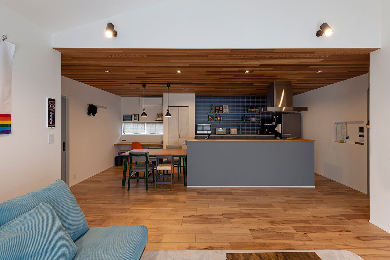 ロジックハウス 【各務原市｜コンパクトな平屋｜2000万円台】真四角に近づけた間取りでコストダウン！アメリカンな平屋の建築実例画像3