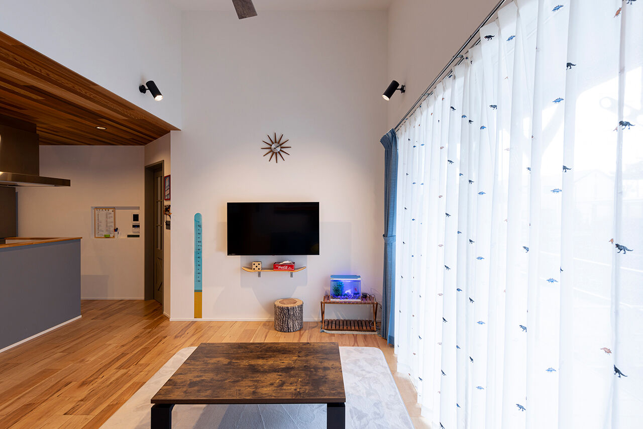 ロジックハウス 【各務原市｜コンパクトな平屋｜2000万円台】真四角に近づけた間取りでコストダウン！アメリカンな平屋の建築実例画像5