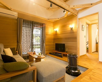 ネクストハウスデザイン 平屋でも2階建てでもない。広すぎず狭すぎないちょうどよさで、どこにいても家族の気配を感じられる住まいの建築実例画像2