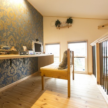 ネクストハウスデザイン 平屋でも2階建てでもない。広すぎず狭すぎないちょうどよさで、どこにいても家族の気配を感じられる住まいの建築実例画像8