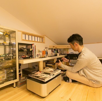 ネクストハウスデザイン 平屋でも2階建てでもない。広すぎず狭すぎないちょうどよさで、どこにいても家族の気配を感じられる住まいの建築実例画像9