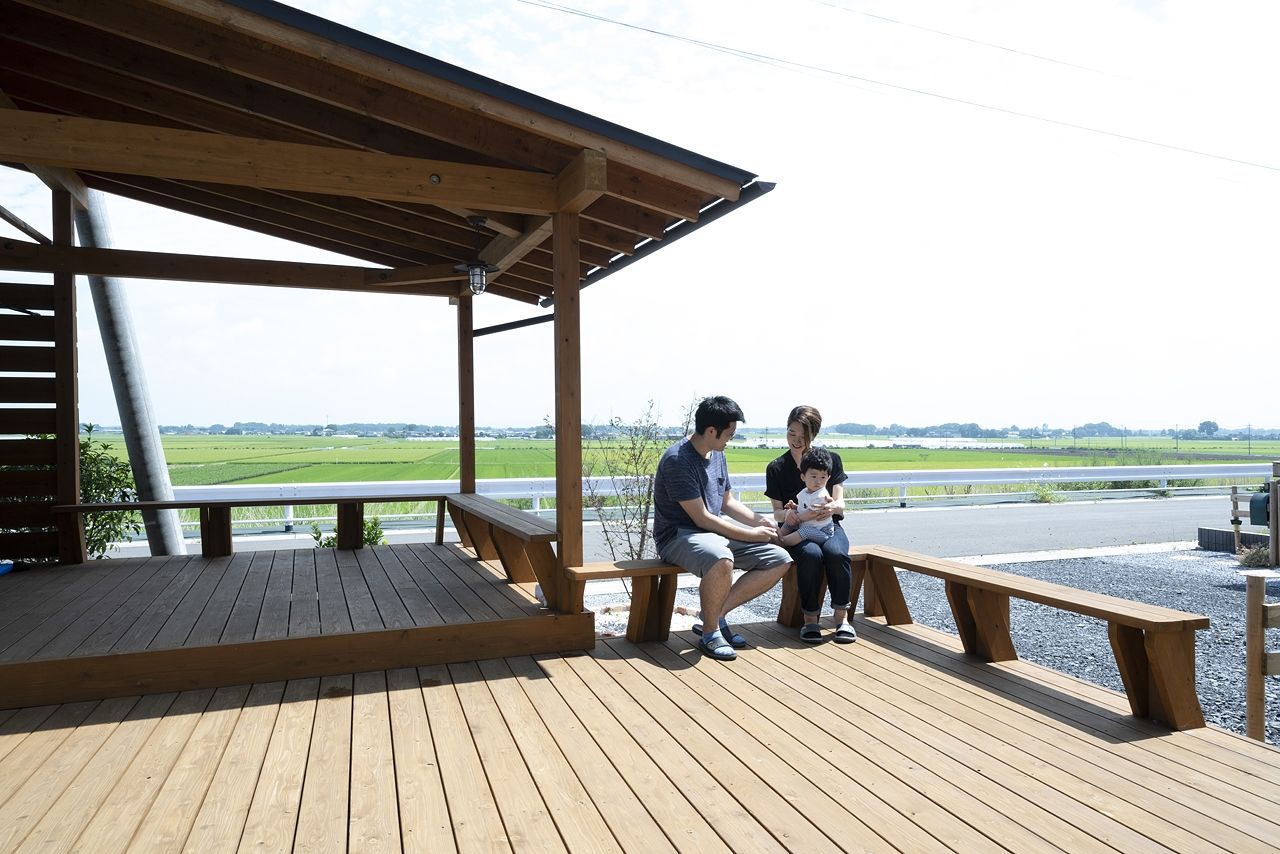 ネクストハウスデザイン 田園風景が借景！あふれる緑を自分たちらしくデザインした木の住まいの建築実例画像6