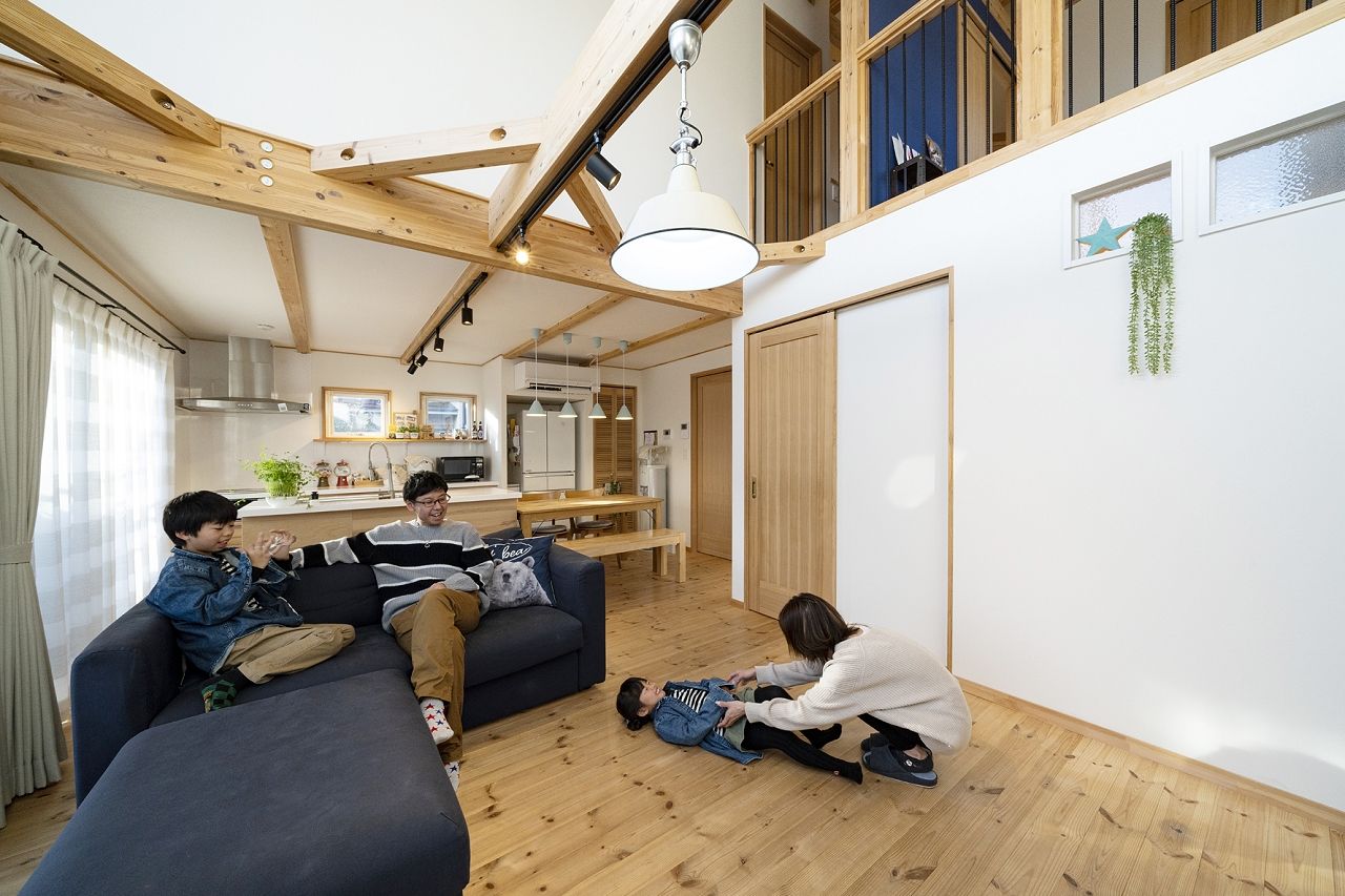 ネクストハウスデザイン ぐるりと回遊！家族がつながる楽しい家の建築実例画像5