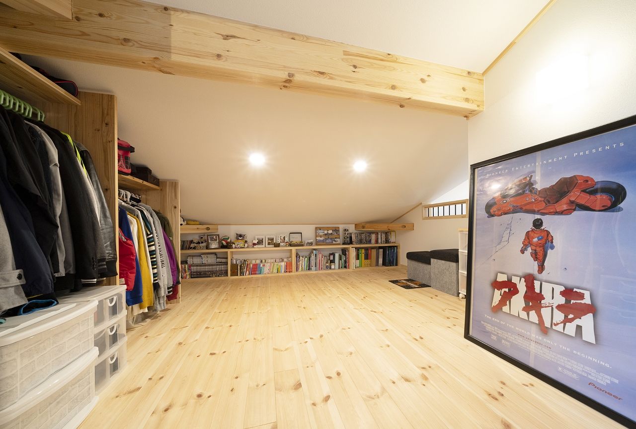 ネクストハウスデザイン 緑あふれる展望リビングの家の建築実例画像8