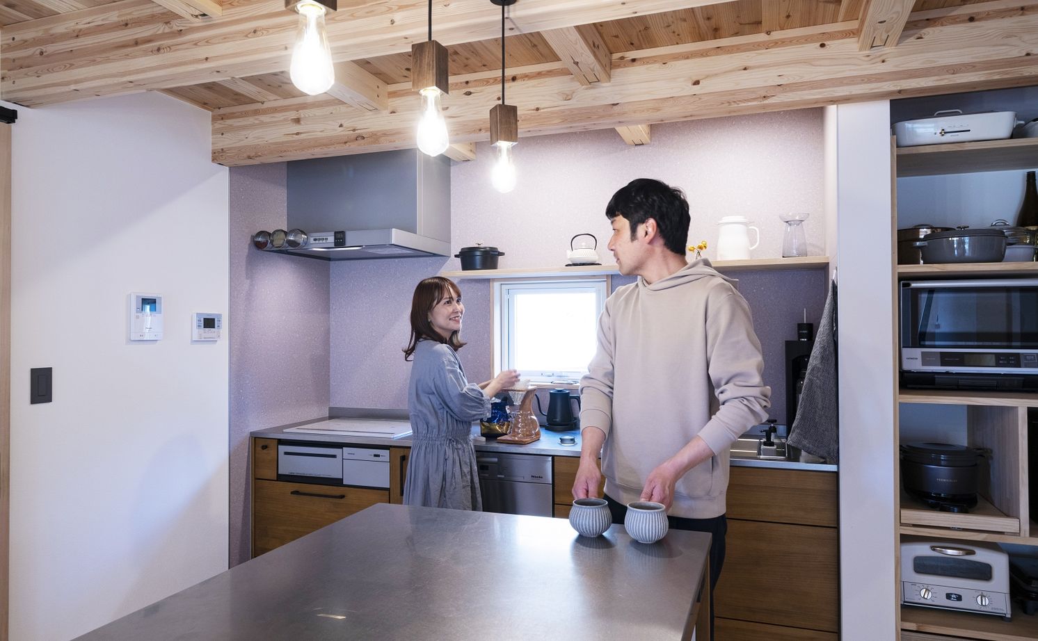 Suumo 自宅で料理教室 キッチンスタジオのある家 ネクストハウスデザイン の建築実例詳細 注文住宅