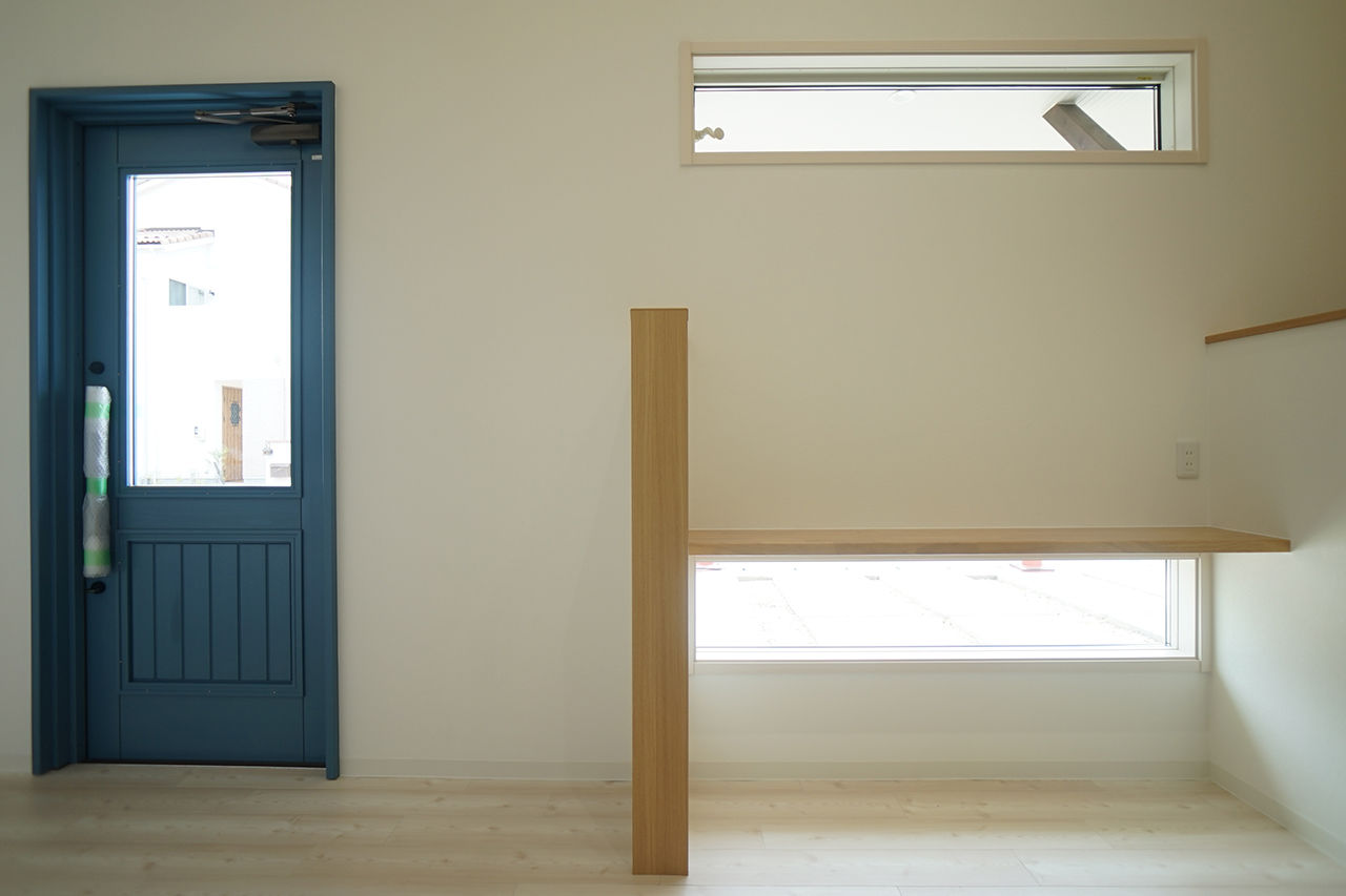 イワタ建設 【店舗併用/1000万円台/30坪台/間取り】店舗併用をコンパクトに実現！南国リゾートスタイル×ヘアサロン併設の建築実例画像6