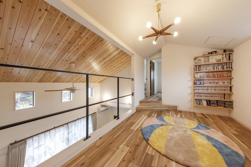 あいホーム。石塚工務店 【1480万円/間取り図有】リズムのついた勾配屋根が特徴的な外観　要望をしっかりと叶えられた理想の住まいの建築実例画像2