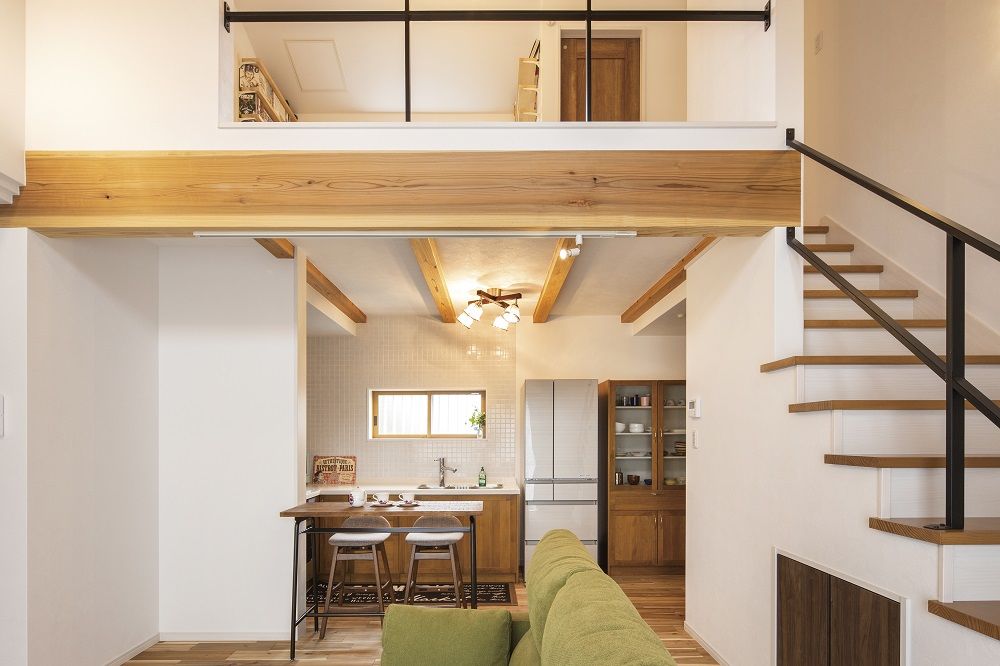 あいホーム。石塚工務店 【1480万円/間取り図有】リズムのついた勾配屋根が特徴的な外観　要望をしっかりと叶えられた理想の住まいの建築実例画像3