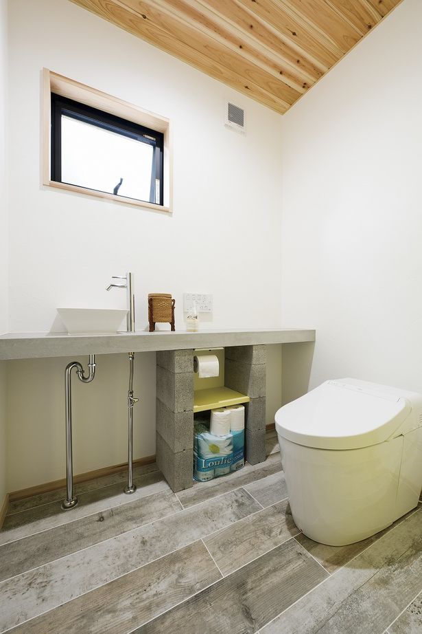 あいホーム。石塚工務店 【平屋/1700万円/間取り図有】様々な無垢材と漆喰でセンスよく仕上げた、自然素材が心地よい住まいの建築実例画像10