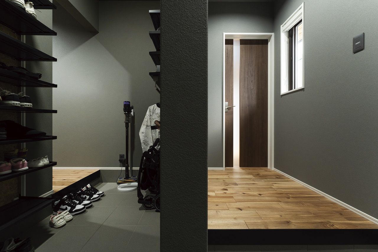 あいホーム。石塚工務店 【1500～1999万円台】全方位がカッコイイ、こだわり空間。素材感が引き立つデザインもカギの建築実例画像5