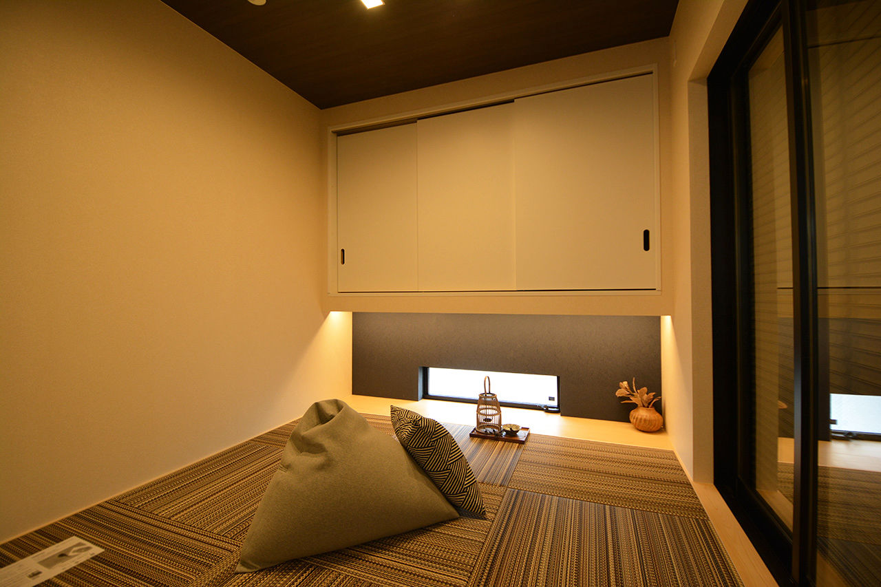 グランディルホーム 【1000万円台×大阪市×30坪×土地探し×2階リビング×間取り有】バルコニーから望む青空に癒される住まいの建築実例画像4