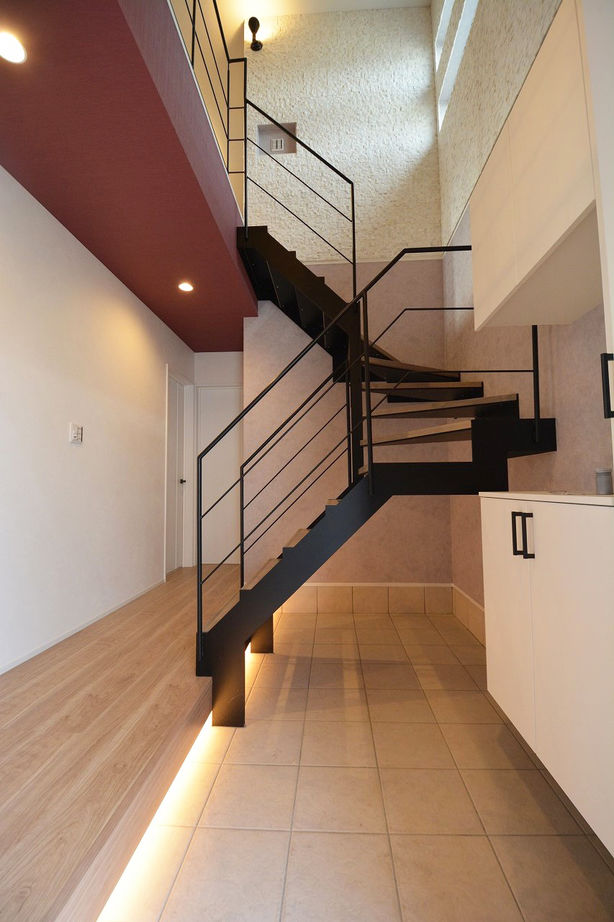 グランディルホーム 【1000万円台×大阪市×30坪×土地探し×2階リビング×間取り有】バルコニーから望む青空に癒される住まいの建築実例画像5