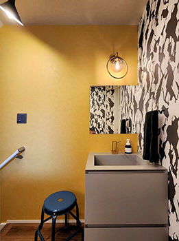 グランディルホーム 【1920万円×約18坪の狭小地×インナーガレージ】友人が多く集う家は、隠せる収納でいつもすっきりの建築実例画像7