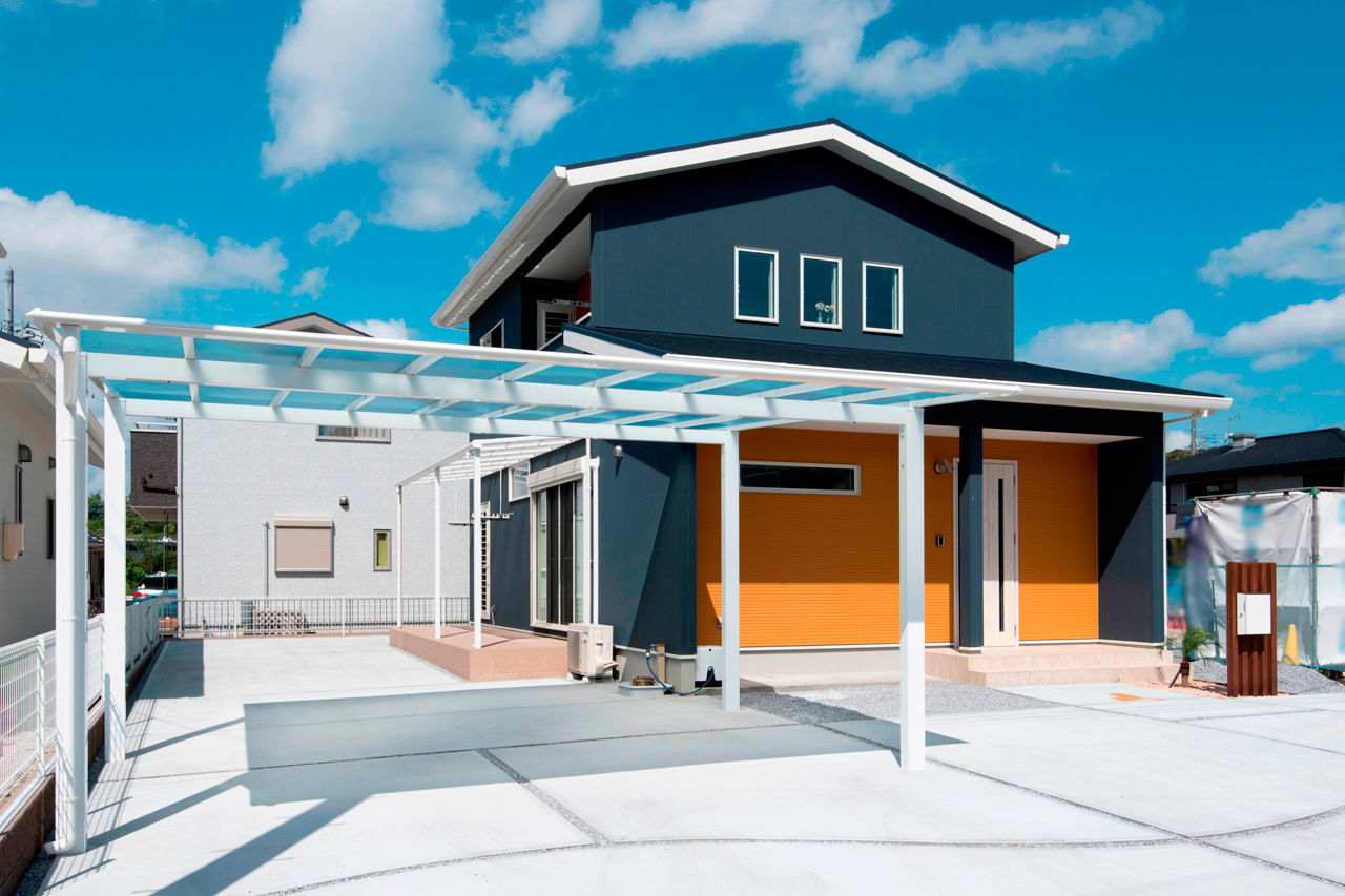 第一伊藤建設 【浜松市｜30坪｜間取り有】廊下のない間取りでリビングは広々！ナチュラル×アメリカンな家事ラクの家の建築実例画像2