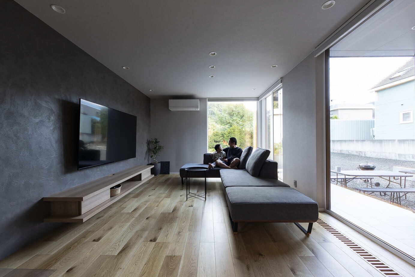 スカイハウス 【札幌市/3000万円台/カーポート/テラス】子どもは元気に、大人は寛いで。心豊かに自然体で暮らせる家の建築実例画像