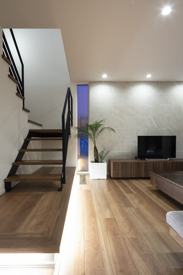 スカイハウス 【札幌市/3000万円台/テラス/ホテルライク】ハワイが好きなふたりの理想。リゾートヴィラのような家にの建築実例画像9