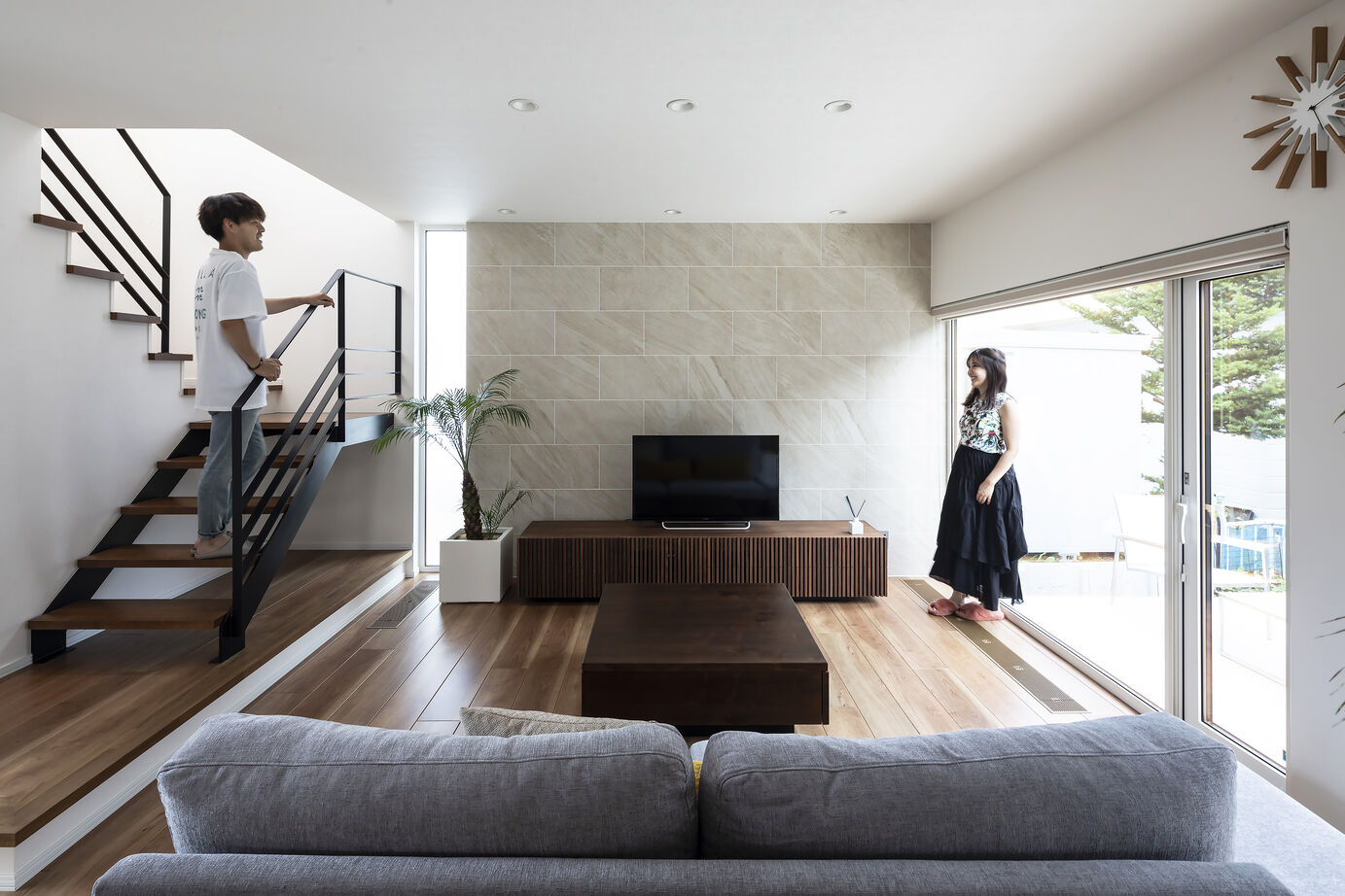 スカイハウス 【札幌市/3000万円台/テラス/ホテルライク】ハワイが好きなふたりの理想。リゾートヴィラのような家にの建築実例画像12