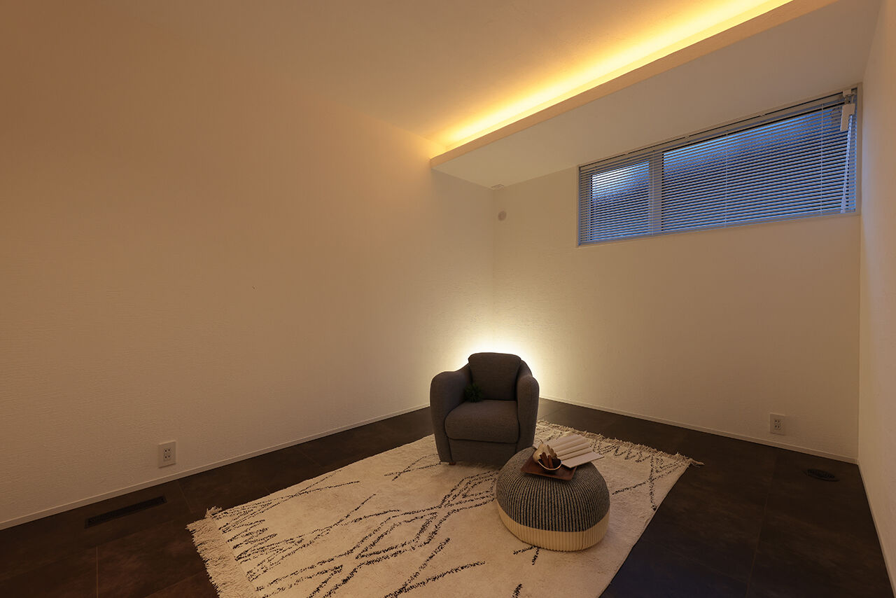 渋沢 【２階リビング｜スマートライフ｜天然素材】天然素材に囲まれた、ちょっとミライの暮らしの建築実例画像6