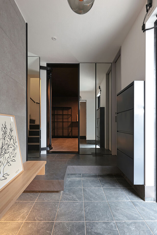 渋沢 【２階リビング｜スマートライフ｜天然素材】天然素材に囲まれた、ちょっとミライの暮らしの建築実例画像10