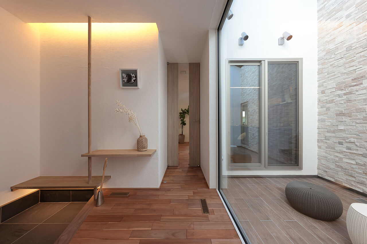 渋沢 【平屋｜中庭｜天然素材｜和モダン】天然素材に包まれた、豊かな暮らしを実現してくれた平屋の建築実例画像5