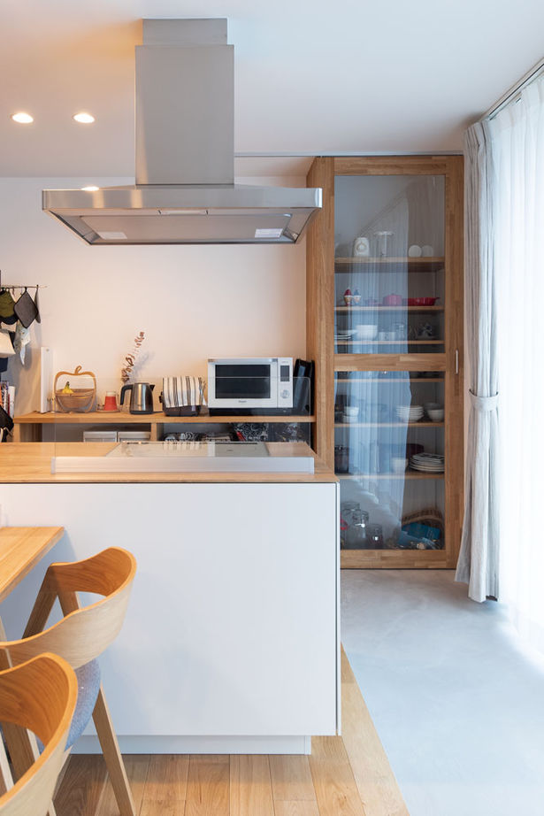 ハウスクラフト 【平屋/間取り図/1000万円台】夫婦2人暮らし。20坪台でも面積以上の開放感!シンプルでコンパクトな平屋実例の建築実例画像11