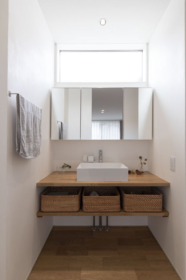 ハウスクラフト 【平屋/間取り図/1000万円台】夫婦2人暮らし。20坪台でも面積以上の開放感!シンプルでコンパクトな平屋実例の建築実例画像13