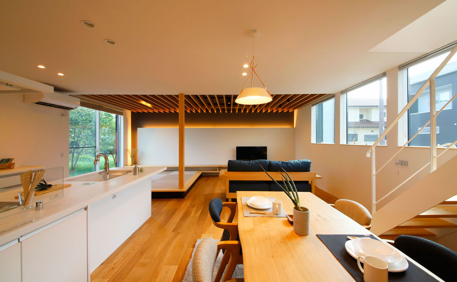 ハウスクラフト 【2000万円台/間取り図/3LDK】SNSで一目惚れしたおしゃれな空間を参考にしたこだわりの平屋に見える2階建ての建築実例画像5