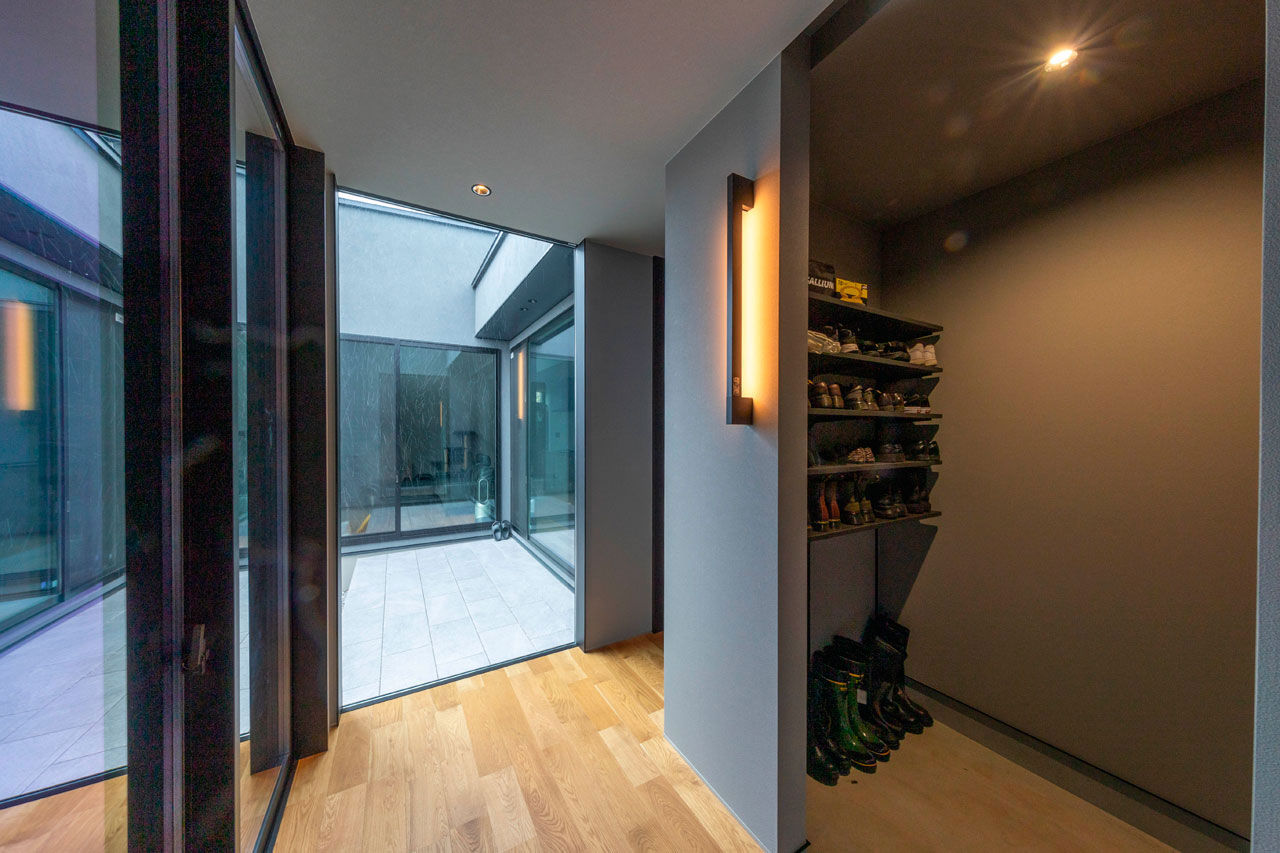 ハウスクラフト 【平屋/29坪/2000万円台/中庭/間取り図】３つの趣味空間にときめく平屋。高性能と窓の工夫で光熱費もダウンの建築実例画像10