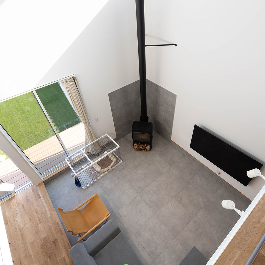 ハウスクラフト 【3000万円台／40坪／間取り】玄関から庭までつながる土間リビング＆薪ストーブがある家の建築実例画像10